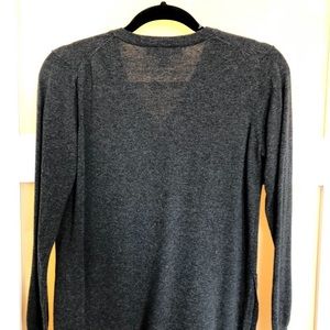 Grey Michael Kors long sleeve sweater.
